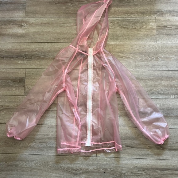 Forever 21 Sheer Pink Windbreaker - Picture 5 of 9